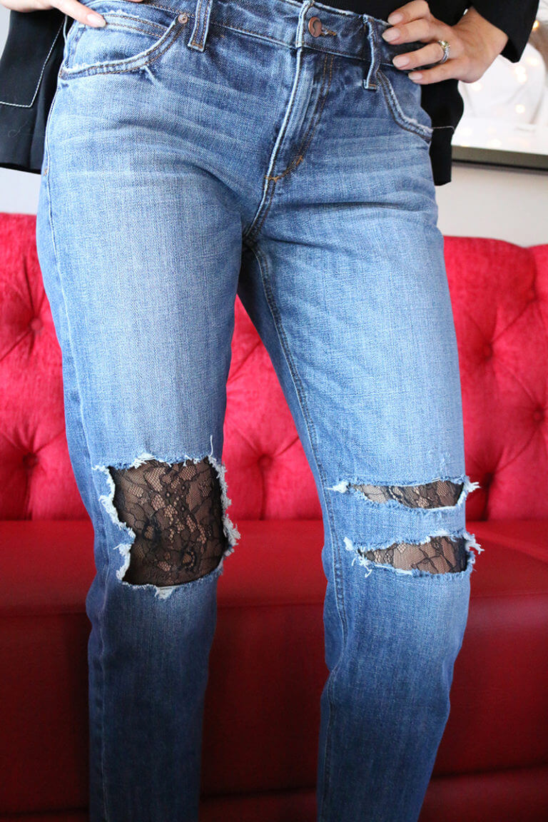 Lace Jeans – Last Nights Look