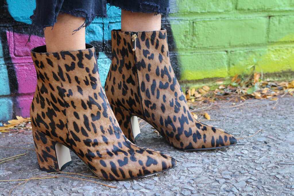 Leather and Leopard – Last Nights Look