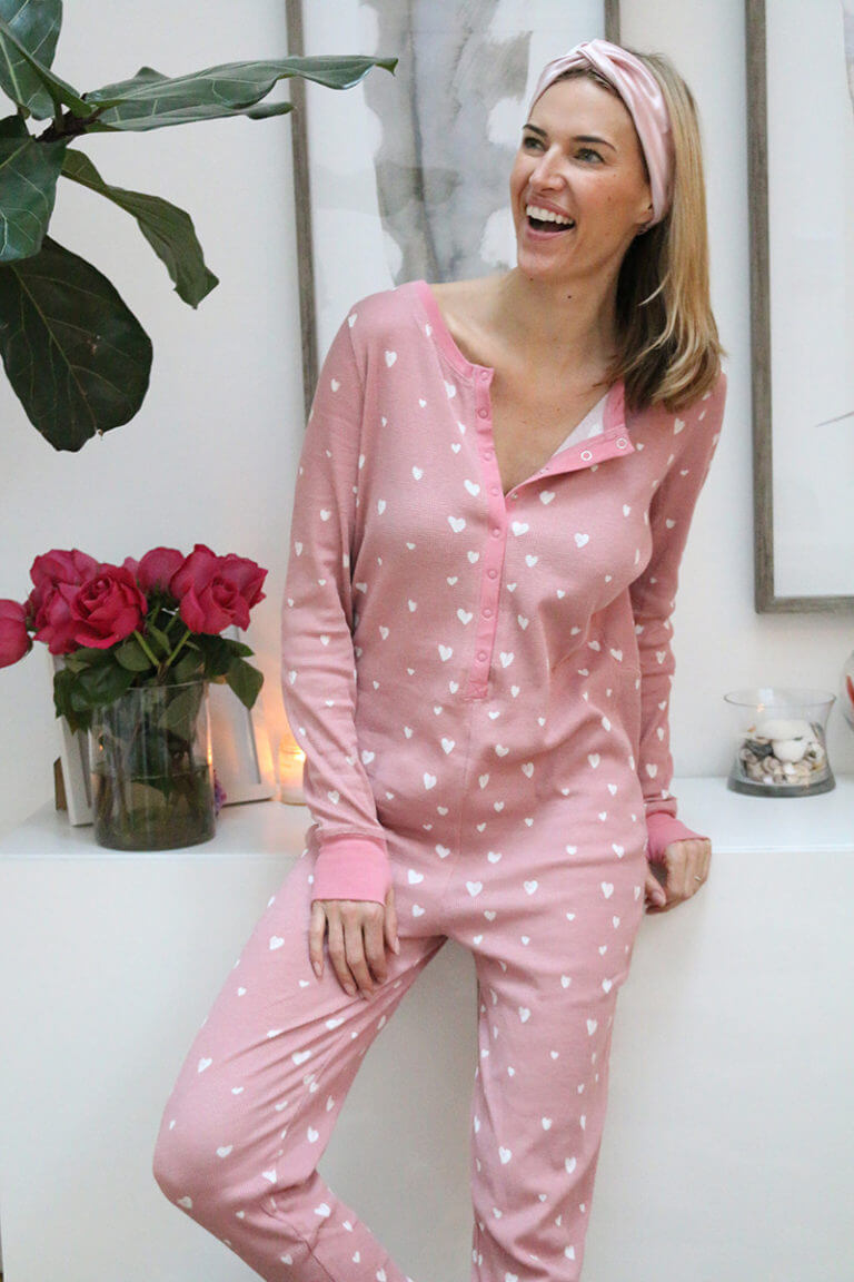 Valentine’s Jammies – Last Nights Look